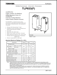 Click here to download TLP833_07 Datasheet