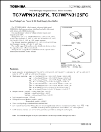 Click here to download TC7WPN3125FK Datasheet