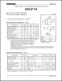 Click here to download 2SC2714_07 Datasheet