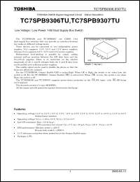 Click here to download TC7SPB9307TU Datasheet