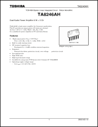 Click here to download TA8246AH_02 Datasheet