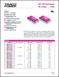 Click here to download TEN15-4812 Datasheet