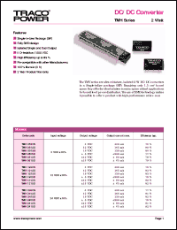 Click here to download TMH0505S Datasheet