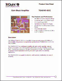 Click here to download TGA8161-SCC Datasheet