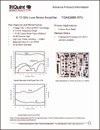 Click here to download TGA8399B Datasheet