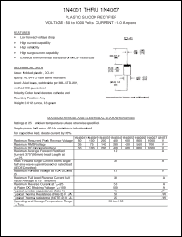 Click here to download 1N4001 Datasheet