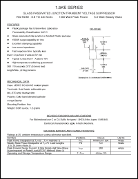 Click here to download 1.5KE160CA Datasheet