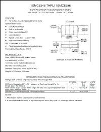 Click here to download 1SMC5366 Datasheet