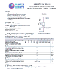 Click here to download 1N5402 Datasheet