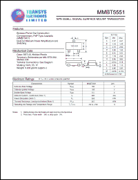 Click here to download MMBT5551 Datasheet