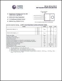 Click here to download TIP116 Datasheet