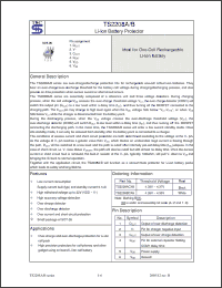 Click here to download TS2208BCX6 Datasheet