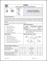 Click here to download TS5204CX5.0 Datasheet