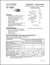 Click here to download SR3020PT_1 Datasheet