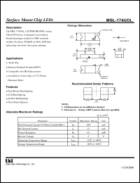 Click here to download MSL-174UOL Datasheet