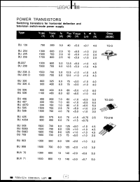 Click here to download BU536 Datasheet