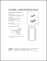 Click here to download UTCULN2003 Datasheet