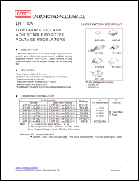 Click here to download LR1116-XX-AA3-C-T Datasheet