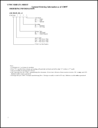 Click here to download UT6716470WPA Datasheet