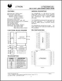 Click here to download UT62256CLS-35LE Datasheet