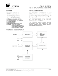 Click here to download UT62L5128SC-55LLI Datasheet