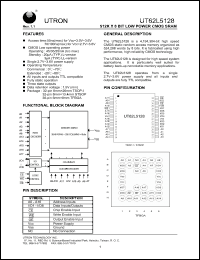 Click here to download UT62L5128LC-55LLE Datasheet