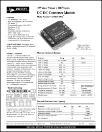 Click here to download V375A12M200A Datasheet