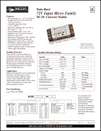 Click here to download V72C24T150BS Datasheet