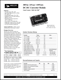 Click here to download V300B24M150B Datasheet