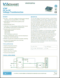 Click here to download VIV0103MHJ Datasheet