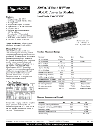 Click here to download V300B15T150B Datasheet