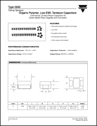 Click here to download 255D157X06R3D2W045 Datasheet