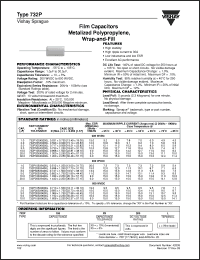 Click here to download 732P105X9400L Datasheet