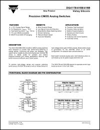 Click here to download DG417B Datasheet