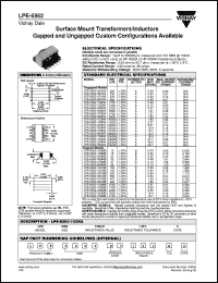 Click here to download LPE-6562-153NA Datasheet