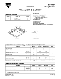 Click here to download SI7415DN Datasheet