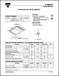 Click here to download Si7886ADP-T1-E3 Datasheet