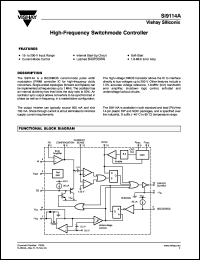 Click here to download Si9114ADJ-E3 Datasheet