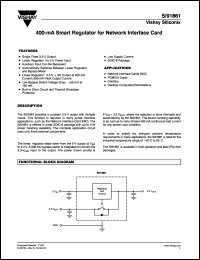 Click here to download SI91861DY-T1 Datasheet