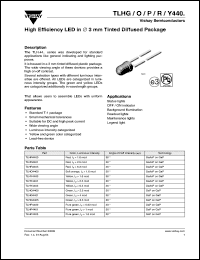 Click here to download TLHY4401 Datasheet