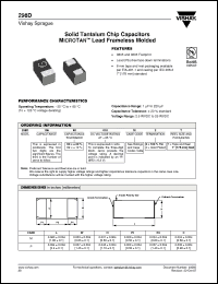 Click here to download 298D105X0025M2T Datasheet