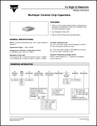 Click here to download VJ0805Q1R8DXCAT Datasheet