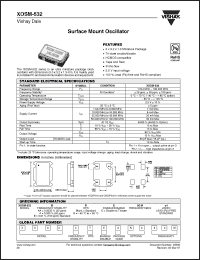 Click here to download XO62CREH604M Datasheet