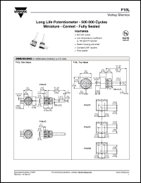 Click here to download P10LXXSI103MB4 Datasheet