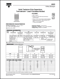 Click here to download 292D225X_010R2T Datasheet