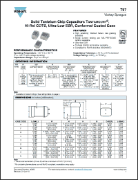 Click here to download T97R227M020LBS Datasheet