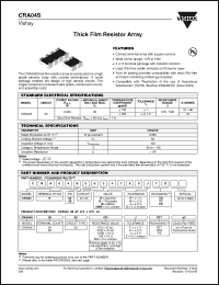 Click here to download CRA04S040310R0FRT6E3 Datasheet