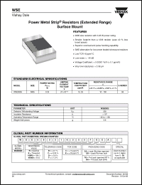 Click here to download WSE0805100R0FXBA Datasheet