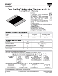 Click here to download WSL36375L000DEA Datasheet