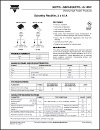 Click here to download 30CTQG100STRLPBF Datasheet